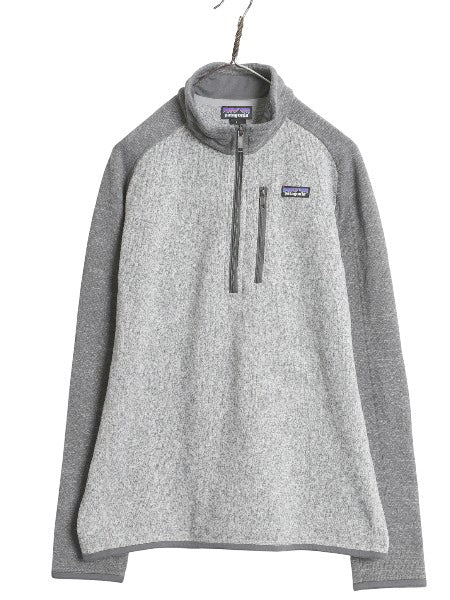 パタゴニア ベターセーター ハーフジップ メンズ L / 古着 17年製 アウトドア フリース セーター 裏起毛 プルオーバー ジャケット ツートン