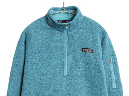 パタゴニア ベターセーター ハーフジップ レディース M / 15年製 フリース セーター アウトドア ブルゾン 裏起毛 プルオーバー ジャケット