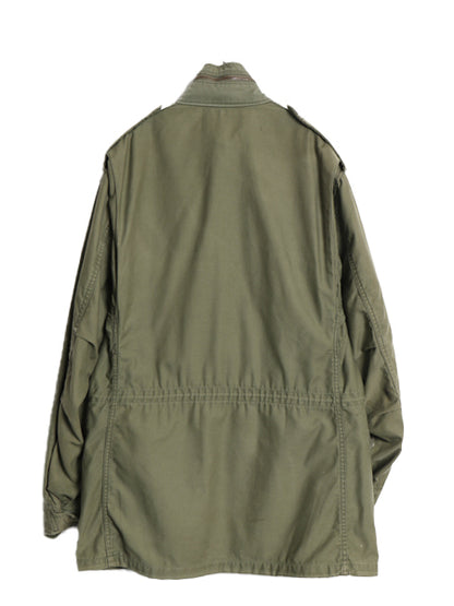 70s 80s 米軍実物 US ARMY M-65 フィールド ジャケット LARGE LONG 程 古着 ヴィンテージ ミリタリー 軍物 3rd ブラス ブルゾン ジャンパー