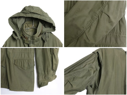 70s 80s 米軍実物 US ARMY M-65 フィールド ジャケット LARGE LONG 程 古着 ヴィンテージ ミリタリー 軍物 3rd ブラス ブルゾン ジャンパー