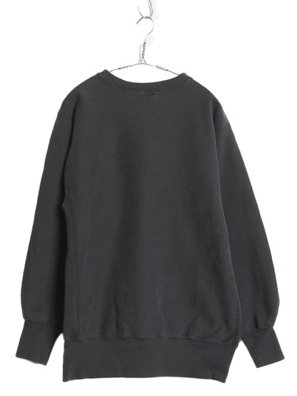 90s USA製 ★ チャンピオン リバースウィーブ スウェット メンズ XL / オールド トレーナー ワンポイント 目付き ヘビーウェイト ブラック