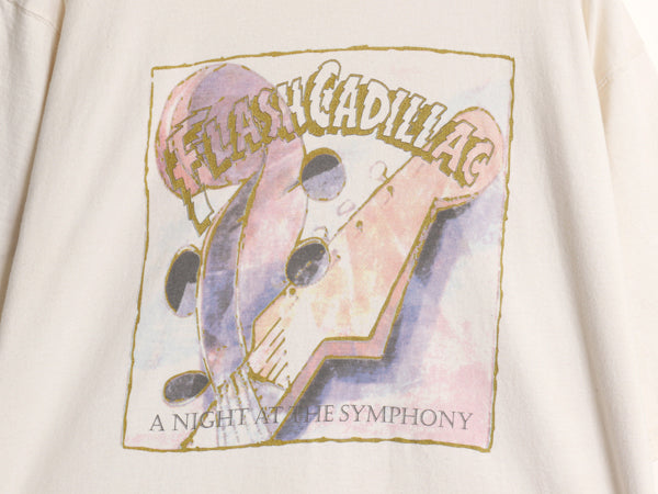 00s フラッシュ キャディラック イラスト プリント Tシャツ メンズ XL オールド バンド ロック グラフィック ヘビーウェイト 大きいサイズ 