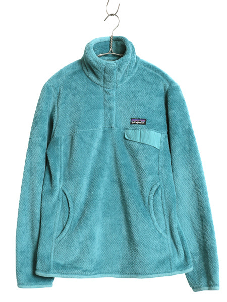 パタゴニア リツール スナップT プルオーバー ジャケット レディース S / 古着 16年製 フリース アウトドア ブルゾン ハイネック シンプル