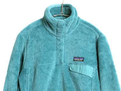 パタゴニア リツール スナップT プルオーバー ジャケット レディース S / 古着 16年製 フリース アウトドア ブルゾン ハイネック シンプル