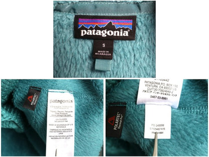 パタゴニア リツール スナップT プルオーバー ジャケット レディース S / 古着 16年製 フリース アウトドア ブルゾン ハイネック シンプル