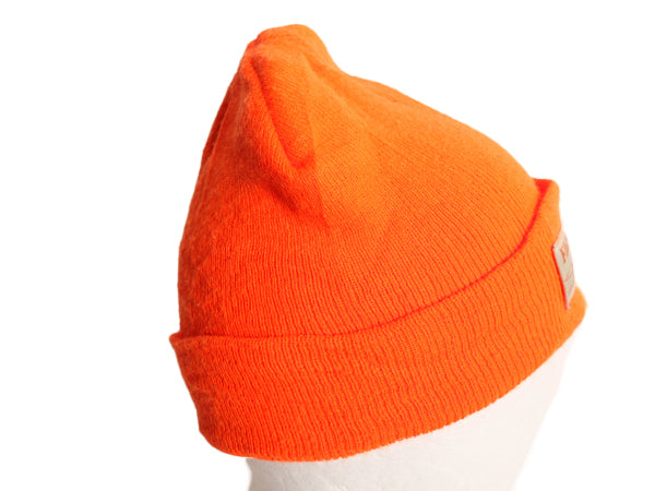 USA製 フィルソン ニット キャップ メンズ レディース フリーサイズ アクリル ニット帽 ビーニー ワッチ シンプル 防寒 蛍光 オレンジ 帽子
