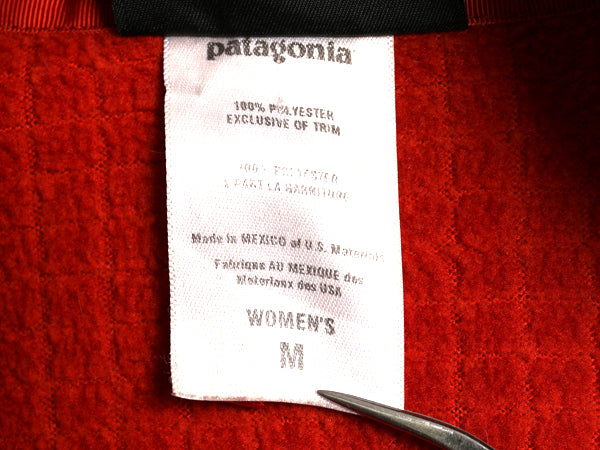 パタゴニア ラディアント フリース ジャケット レディース M / 06年製 アウトドア シンチラ フルジップ ブルゾン ハイネック マルチカラー