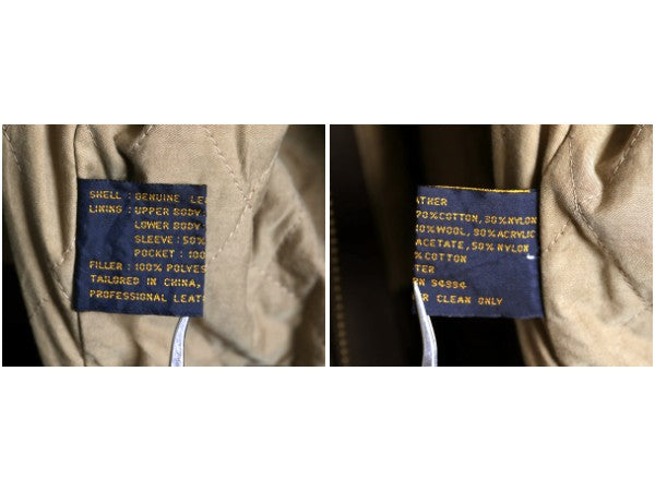 ブルックスブラザーズ 本革 ヌバック レザー ハーフ コート メンズ XL 革ジャン ジャケット 中綿 キルティング ライナー 濃茶 大きいサイズ