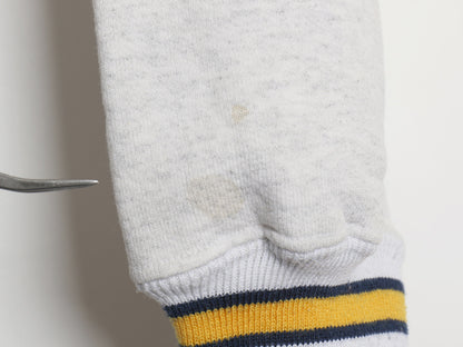 90s USA製 US NAVY 刺繍 スウェット メンズ XL / 古着 オールド リバース タイプ トレーナー ヘビーウェイト 裏起毛 USN 海軍 大きいサイズ