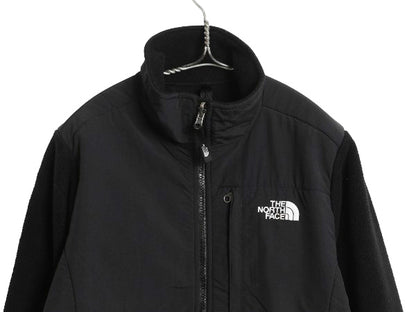ノースフェイス デナリ ジャケット レディース M 古着 アウトドア フリース ナイロン ジャンパー フルジップ ブルゾン ハイネック ブラック