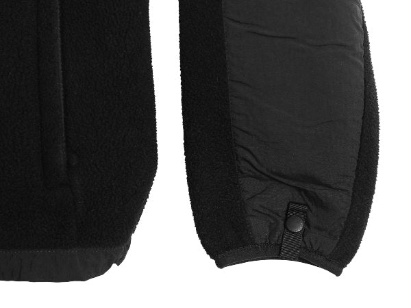 ノースフェイス デナリ ジャケット レディース M 古着 アウトドア フリース ナイロン ジャンパー フルジップ ブルゾン ハイネック ブラック