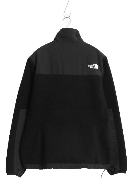 ノースフェイス デナリ ジャケット レディース M 古着 アウトドア フリース ナイロン ジャンパー フルジップ ブルゾン ハイネック ブラック
