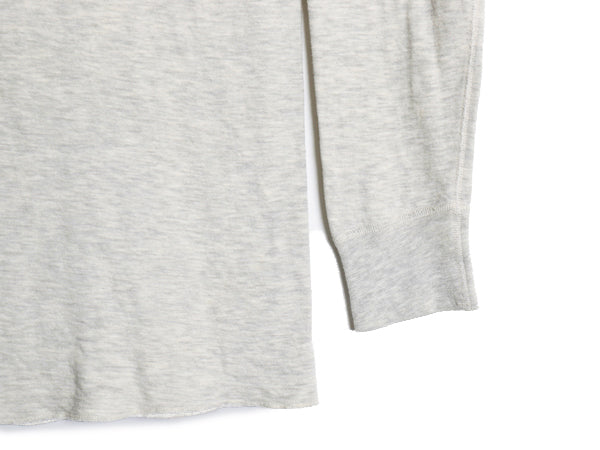 90s USA製 デュオフォールド 2レイヤー 長袖 Tシャツ メンズ XL オールド ロンT アンダーシャツ 無地 ストレッチ インナー 大きいサイズ 灰