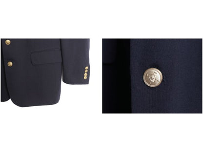 デッドストック 90s USA製 POLO UNIVERSITY CLUB ラルフローレン テーラード ジャケット メンズ L 程/ オールド ブレザー ウール 紺ブレ 