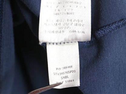 20年製 パタゴニア プリント 半袖 Tシャツ レディース L 古着 Patagonia アウトドア P-6 ボックスロゴ オーガニック コットン パステル 紺