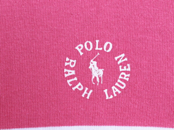 80s ラルフローレン ボーダー コットン 長袖 Tシャツ レディース S ヴィンテージ ボートネック ロンT ラガーシャツ 素材 肩ボタン ツートン