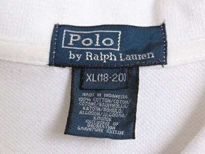 デッドストック ポロ ラルフローレン ボーダー 鹿の子 半袖 ポロシャツ キッズ XL メンズ S M 新品 半袖シャツ ワンポイント マルチカラー
