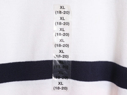デッドストック ポロ ラルフローレン ボーダー 鹿の子 半袖 ポロシャツ キッズ XL メンズ S M 新品 半袖シャツ ワンポイント マルチカラー