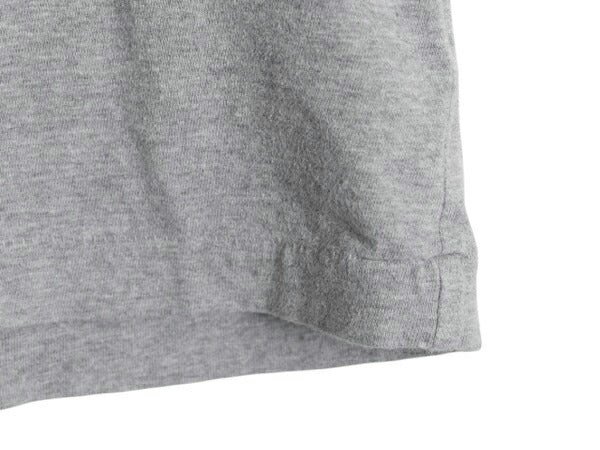 ポロベア ポロ ラルフローレン プリント 半袖 Tシャツ メンズ L 古着 キャラクター クルーネック シングルステッチ ロゴT プリントT グレー