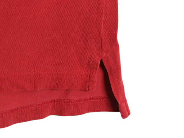 ブルックスブラザーズ 鹿の子 半袖 ポロシャツ メンズ XL / 古着 半袖シャツ ワンポイント ロゴ刺繍 オリジナル フィット 大きいサイズ 赤