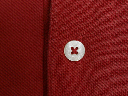 90s USA製 ブルックスブラザーズ 鹿の子 半袖 ポロシャツ メンズ L オールド Brooks Brothers 半袖シャツ ワンポイント ロゴ刺繍 コットン