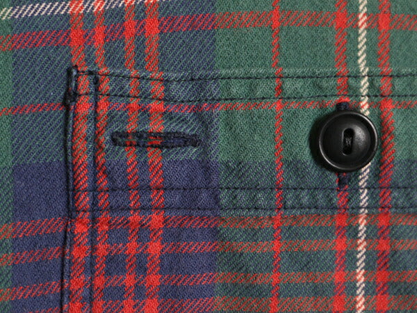 ラグビー ラルフローレン チェック フランネル シャツ メンズ S / 古着 ポロ 長袖シャツ ネルシャツ マルチカラー ポケット付き コットン