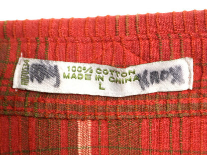 00s オービス チェック 長袖 シャツ メンズ L / 古着 00年代 オールド 旧タグ ORVIS コットン アウトドア マルチカラー ポケット付き 総柄