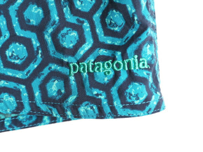 パタゴニア 総柄 ウェーブ ファーラー ボード ショーツ メンズ 32 古着 Patagonia ショートパンツ 短パン 海パン ストレッチ マルチカラー