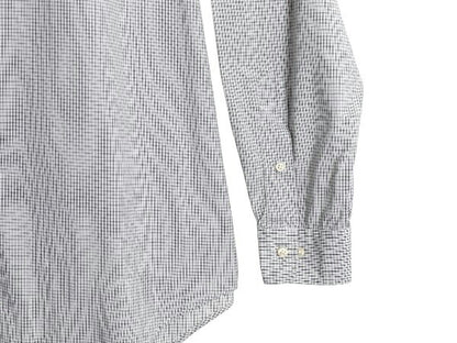 90s ラルフローレン チェック 長袖 ボタンダウン シャツ メンズ L 程/ オールド ポロ 長袖シャツ コットン ワイシャツ シンプル きれいめ