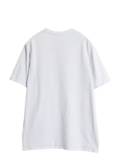 パタゴニア 波タグ ポケット付き 半袖 Tシャツ メンズ S 20年製 アウトドア ワンポイント カットソー ゆったり ポケT シンプル トップス 白