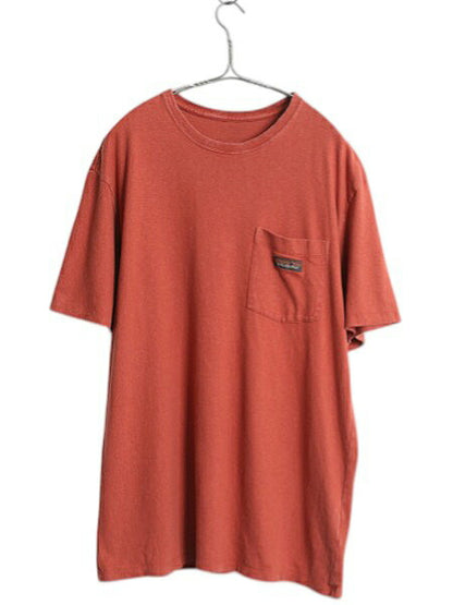 パタゴニア ポケット付き 半袖 Tシャツ メンズ L 程 / 20年製 アウトドア ポケT カットソー ワンポイント ヘンプ 麻 オーガニック コットン