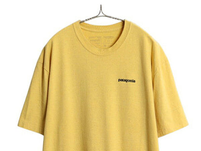 パタゴニア 両面 プリント 半袖 Tシャツ メンズ XL / 古着 19年製 カットソー P6 バックプリント ボックスロゴ クルーネック 大きいサイズ