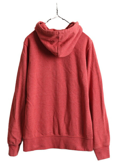 ■ ノースフェイス プリント スウェット フード パーカー ( メンズ S ) 古着 The North Face プルオーバー 裏起毛 トレーナー アウトドア