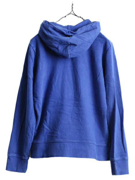 ■ ノースフェイス プリント スウェット フード パーカー レディース M / 古着 The North Face トレーナー プルオーバー 裏起毛 アウトドア