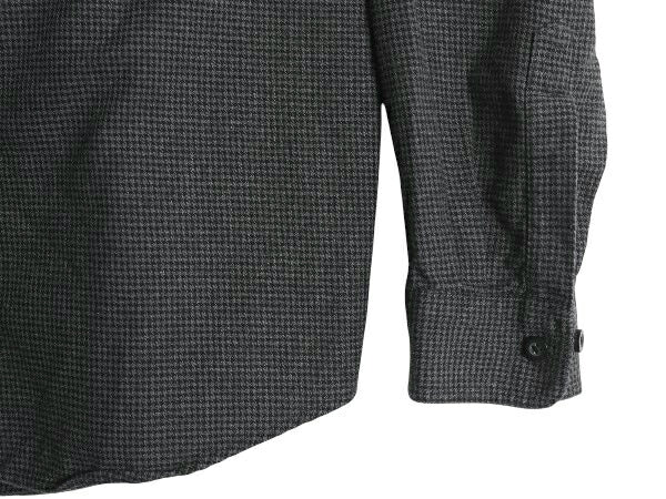 エルエルビーン 長袖 ボタンダウン フランネル シャツ メンズ M 長袖シャツ ネルシャツ 千鳥格子 チェック コットン BD シンプル ゆったり
