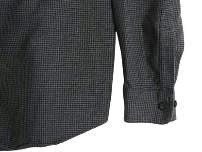 エルエルビーン 長袖 ボタンダウン フランネル シャツ メンズ M 長袖シャツ ネルシャツ 千鳥格子 チェック コットン BD シンプル ゆったり