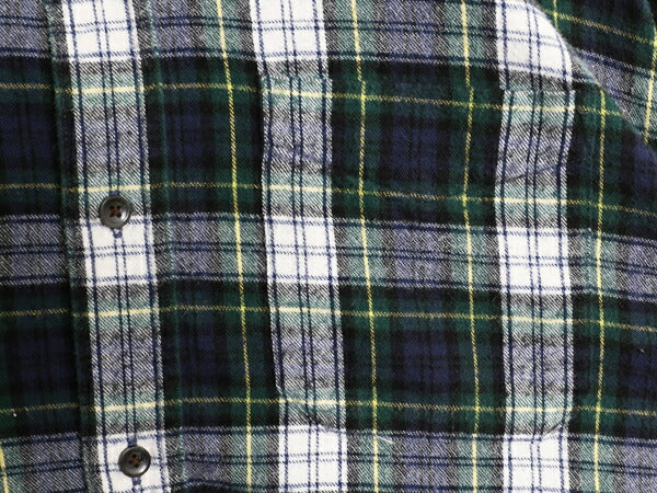 エルエルビーン チェック 長袖 ボタンダウン フランネル シャツ メンズ XL 古着 長袖シャツ ネルシャツ コットン BD ゆったり 大きいサイズ
