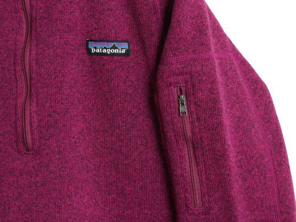 17年製 パタゴニア ベターセーター ハーフジップ レディース M / 古着 Patagonia アウトドア フリース ジャケット プルオーバー ジャンパー