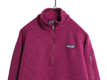 17年製 パタゴニア ベターセーター ハーフジップ レディース M / 古着 Patagonia アウトドア フリース ジャケット プルオーバー ジャンパー