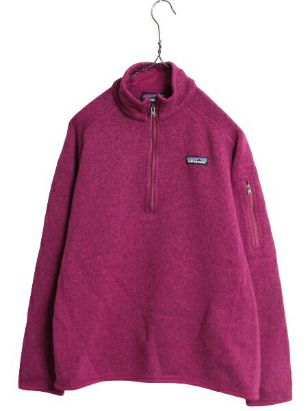 17年製 パタゴニア ベターセーター ハーフジップ レディース M / 古着 Patagonia アウトドア フリース ジャケット プルオーバー ジャンパー