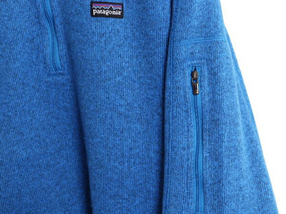 11年製 パタゴニア ベターセーター ハーフジップ レディース M 程 Patagonia アウトドア フリース ジャケット プルオーバー ジャンパー 青