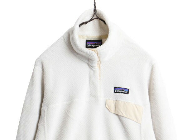 15年製 パタゴニア リツール スナップT プルオーバー ジャケット レディース M / 古着 Patagonia フリース アウトドア ブルゾン ハイネック