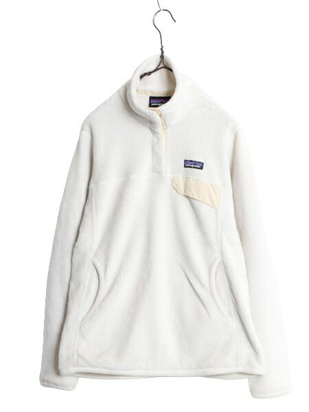 15年製 パタゴニア リツール スナップT プルオーバー ジャケット レディース M / 古着 Patagonia フリース アウトドア ブルゾン ハイネック