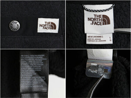 US企画 ノースフェイス ゴードン ライオンズ フリース ベスト メンズ L 古着 The North face アウトドア フルジップ 大きいサイズ ブラック