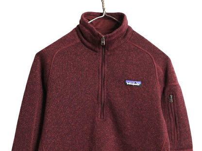 17年製 パタゴニア ベターセーター ハーフジップ レディース S / 古着 Patagonia アウトドア フリース ジャケット プルオーバー ジャンパー