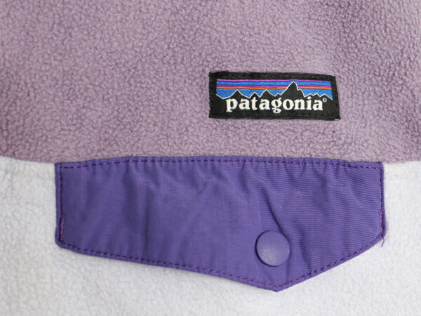15年製 パタゴニア ライトウェイト シンチラ スナップT レディース S / PATAGONIA アウトドア プルオーバー ブルゾン ジャケット ツートン