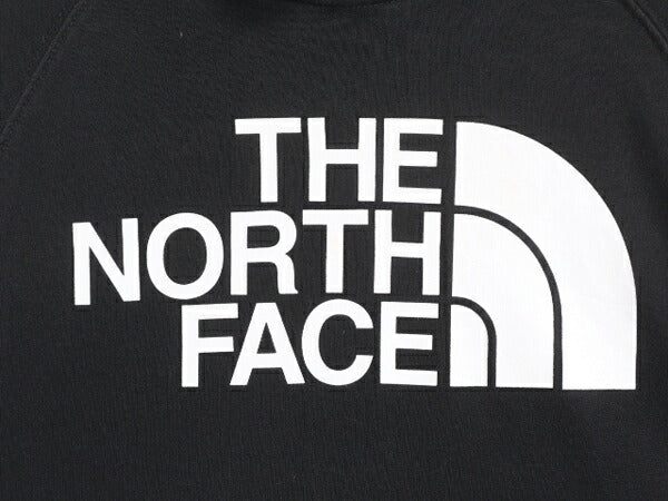 ノースフェイス プリント スウェット フード パーカー レディース M / The North Face プルオーバー 裏起毛 トレーナー アウトドア 薄手 黒