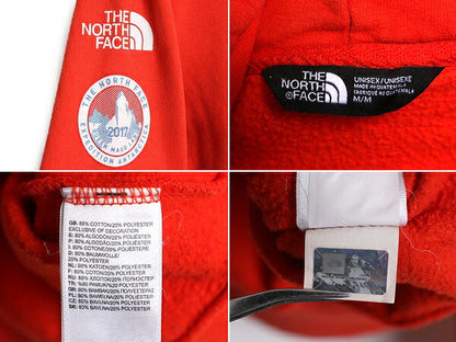 US企画 ノースフェイス プリント スウェット フード パーカー メンズ レディース M / The North Face プルオーバー トレーナー 限定モデル