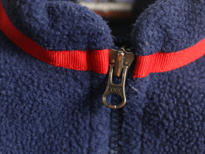 パタゴニア シンチラ フリース ベスト キッズ ベビー 80cm 程/ 18年製 Patagonia 赤ちゃん フルジップ 重ね着 前開き ハイネック ネイビー