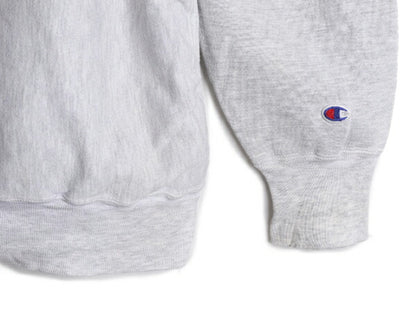 90s チャンピオン リバースウィーブ カレッジ プリント スウェット メンズ XL 程/ 古着 90年代 オールド Champion 大きいサイズ 裏起毛 灰